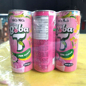 Venta al por mayor precio barato Bebida de Boba con jugo de Piña y Fruta Boba 320ml Servicios enlatados OEM Bebidas de etiqueta privada - Product Image 6