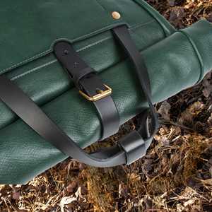 Mochila Enrollable de Cuero Genuino, Impermeable, de Piel de Vaca, para Viajes, para Hombre, para Laptop, para Campamento al Aire Libre, LTBP-009 - Product Image 6