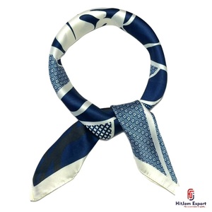 Premium Short <b>Scarf</b> Fabric Custom Printing White Label OEM ODM Textile Manufacturer Private Label Fashion Products - Product Image 1