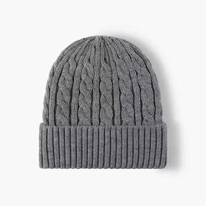 Hats Skullies Beanies <b>Caps</b> Formal Fashion Novelty Festive Men Women Youth Boys Girls Winter Warm Cuffed <b>Plain</b> Skull Knit Hat - Product Image 2