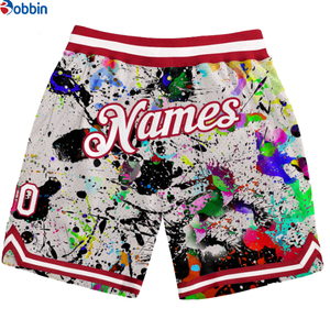 Pantalones Cortos de Playa para Hombre, Transpirables, con Estampado de Serigrafía, de Tela de Lona de Poliéster, Estilo Urbano, con Cierre de Cordón, de Secado Rápido - Product Image 1