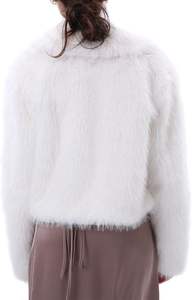 Abrigo de Piel de Zorro de Mongolia Cosido a Mano en Europa, Abrigo de Piel de Alta Calidad para Mujer, Abrigo de Invierno de Moda, Chaqueta de Piel de Zorro para Mujer - Product Image 2