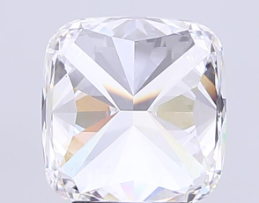 Diamante Cultivado en Laboratorio Ilois de 4.01 CT, Corte Cuadrado Cojín Modificado, Color E, Claridad VS1, Tipo CVD IIa, Certificado IGI - Product Image 4