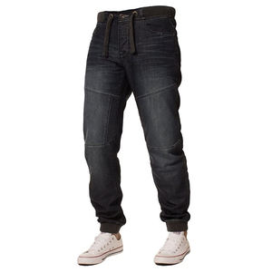Pantalones de Lona Ajustados con Bordado Personalizado Directo de Fábrica, Jeans Rectos con Corte Ajustado, de Secado Rápido y Antiarrugas - Product Image 4