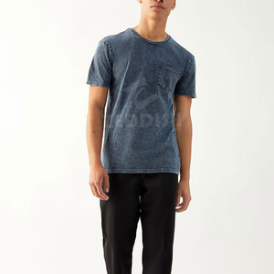 Fabricant pakistanais de t-shirts pour hommes en tissu délavé à l'acide, service OEM, vêtements décontractés pour hommes, t-shirts délavés à l'acide - Product Image 4