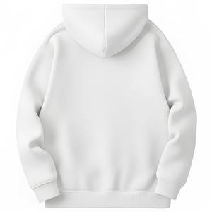 Sweat-shirt à capuche vert foncé pour homme, coupe classique, couleur unie, décontracté, en molleton français, avec poche, pour l'automne - Product Image 5