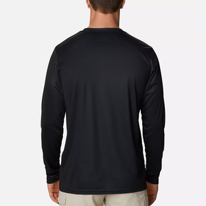 T-shirts de pêche unisexes personnalisés avec logo, UPF 50+, légers, respirants, coupe-vent, à manches longues et ventilés, vente en gros - Product Image 6