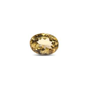 Piedra Preciosa Suelta de Citrino Ovalada Cabujón de 7.75 Ct para Joyería Fina - Product Image 1