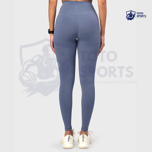 Women Fitness <b>Leggings</b> Breathable Material Comfortable Slim Fit Soft Touch Best Supplier Long Lasting Wear Elastic Custom Logo - Product Image 2