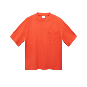 เสื้อยืดคอตตอน 100% ทรงปกติ คุณภาพสูง แขนเสื้อแบบดรอปโชว์เดอร์ สกรีนลายดิจิตอลตามสั่ง ไซส์ใหญ่ ผ้าถัก สีพื้น - Product Image 6