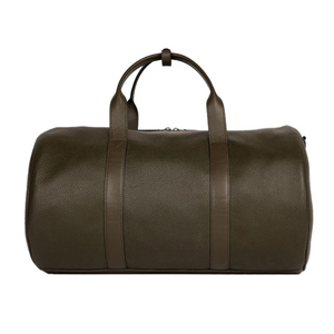 Large Capacity Genuine <b>Leather</b> Vintage Luxury Designer Waterproof Gym <b>Bag</b> Custom Logo Zipper Closure for Outdoor Sports OEM - Product Image 2