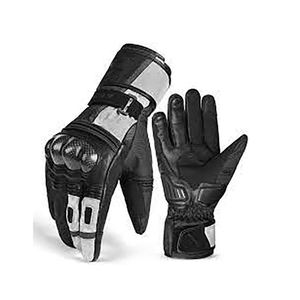 Full-Finger Fitness Gloves for Bodybuilding and Gym Use Breathable PU Leather Lightweight Adjustable Wrist <b>Strap</b> Unisex - Product Image 2