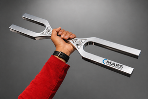 Herramienta de vibración sonora, resonancia y armónicas, diapasón gigante de doble extremo, acero inoxidable alemán, tamaño personalizado OEM - Product Image 6