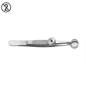 Forceps de Chalazion Lambert jetables à usage unique, instrument chirurgical ophtalmique en acier inoxydable, forceps de Chalazion pour paupières - Product Image 3