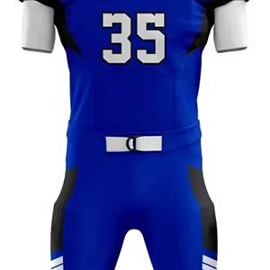 Uniforme de Fútbol Americano Personalizado en Todos los Colores, Talla Grande, Manga Corta, 100% Poliéster, Precio Competitivo, Marca Privada - Product Image 5