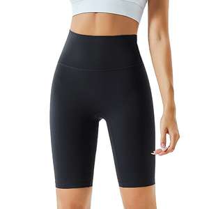 Best Selling Unique Style Women Biker Shorts New Arrival Hot Sale Mid Waist Embroidered <b>Drawstring</b> Casual - Product Image 2