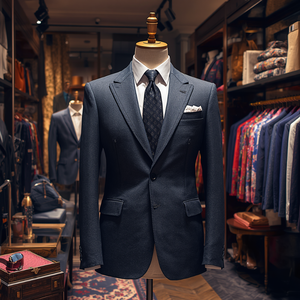 Men Suit <b>Jacket</b> Formal <b>Blazer</b> Business Wedding Elegant Classic Outerwear OEM Wholesale Supply - Product Image 3
