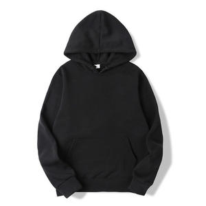 เสื้อฮู้ดผ้าฟลีซหนาน้ำหนัก 340 กรัม แบบสวมหัวสำหรับผู้ชาย ผ้าถักปักลาย ดีไซน์เรียบง่าย ผลิตตามแบบ ODM สำหรับฤดูใบไม้ผลิ - Product Image 3