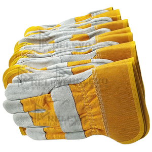 Gants d'hiver pour la conduite en extérieur, nouveau style, en cuir, de sécurité, résistants à l'huile, anti-chimiques, antidérapants - Product Image 2