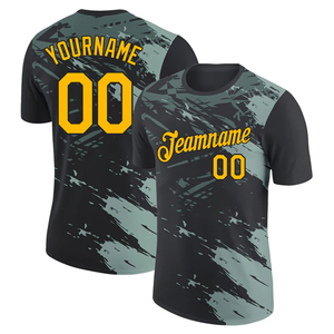 เสื้อฟุตบอลแบบสั่งทำพิเศษ พิมพ์ลายดิจิทัล ชื่อทีมและหมายเลขตามสั่ง รับผลิตเสื้อฟุตบอลแบบ OEM  ผู้จัดจำหน่ายเสื้อแบบสั่งทำ - Product Image 4