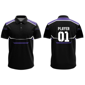 Camisetas de Cricket Personalizadas Premium, Ropa Deportiva de Manga Corta con Diseño de Bandera, Uniformes Sublimados de Secado Rápido para Equipos Profesionales y Jugadores de Torneos - Product Image 5