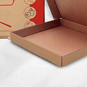 Printed <b>Pizza</b> <b>Boxes</b> Corrugated Board Wholesale Eco Friendly Food Packaging B2B - Product Image 6