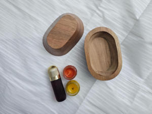 Cuencos y recipientes rectangulares de madera hechos a mano al por mayor para velas |   Decoración para el Hogar de Halloween y Navidad |   Fabricante OEM - Product Image 5