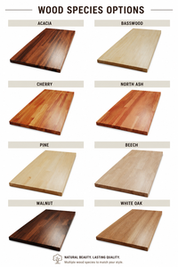 Custom Mahogany Wood Countertop Solid Hardwood Kitchen <b>Island</b> Top OEM ODM Manufacturer Solid Wood Countertop - Product Image 6