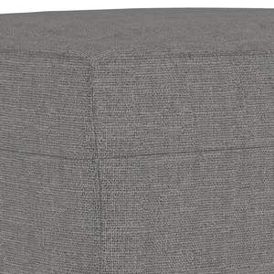 Tabourets et poufs en tissu gris foncé 27.6 "x 13.8" x 16.1 "Produit - Product Image 5