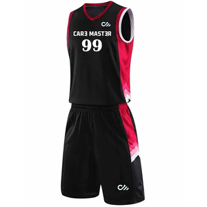 Dernières tendances en matière d'uniformes de basket-ball en gros, imprimés, couleurs et logo personnalisés, séchage rapide, respirant, 100% polyester, design élégant - Product Image 1