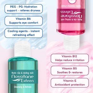 Nettoyant pour les yeux OEM ODM personnalisé 250 ml, apaisant et rafraîchissant, pour l'hygiène quotidienne des yeux, marque privée - Product Image 1