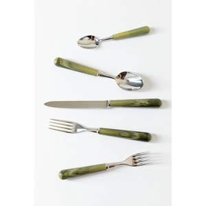 Ensemble de couverts en métal de luxe comprenant cuillère, fourchette et couteau pour hôtel, restaurant, restauration et services de haute cuisine - Product Image 1