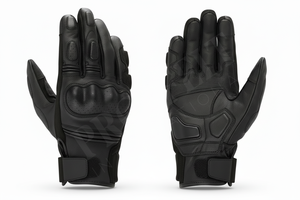 ถุงมือมอเตอร์ไซค์หนังแท้ หน้าจอสัมผัสได้ คุณภาพพรีเมียม ประสิทธิภาพสูง ป้องกันการลื่นไถล พร้อมแผ่นป้องกันข้อนิ้ว - Product Image 3
