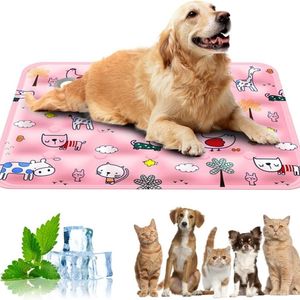 Tappetino Refrigerante Estivo per Cani 2026 90x60cm, Portatile in Gel, Lavabile, Alta Qualità, Fantasia Tinta Unita - Product Image 1