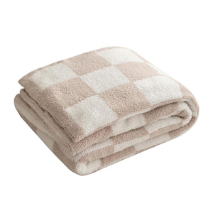 Feather Soft High Quality Plain Solid Four Seasons 100% Polyester Portable <b>Throw</b> Bed Blanket Ultra Plush Comfort Premium Warm - Product Image 2