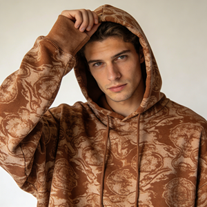 Sweat-shirt camouflage personnalisé de haute qualité pour hommes, sweat à capuche épais 100 % coton, fabricant de sweats à capuche personnalisés avec logo, pull-over - Product Image 4