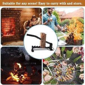 Fendeur de bois tendre HUAJU INDUSTRIAL, double usage, montage mural, sûr, fait à la main, en acier au carbone - Product Image 6