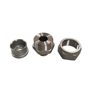 ข้อต่อสแตนเลส MUNY อุปกรณ์ข้อต่อท่อ ข้อต่อโค้ง  โลโก้สั่งทำได้ ขนาด 3/4 นิ้ว คุณภาพสูงสำหรับอุตสาหกรรมประปา - Product Image 1