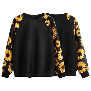 Sudadera con Capucha sin Mangas para Mujer, 100% Algodón, Cuello en V, con Logotipo Personalizado Sublimado en la Parte Delantera, para Invierno, Tejido de Punto, Técnicas de Impresión - Product Image 3