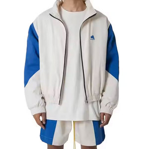 Conjunto Corto Cortavientos para Hombre, Talla Grande, Informal, de Dos Piezas, para Invierno, para Correr, Gimnasio, Viajes - Product Image 1