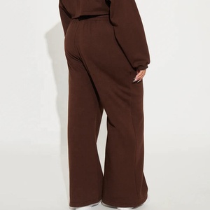 Chándal Deportivo de Alta Calidad para Mujer, Chándal Informal de Algodón 100% con Cremallera Completa, Top Corto con Capucha, Atuendo Cómodo - Product Image 5