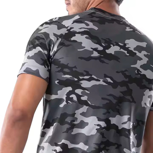 เสื้อยืดแขนสั้นผู้ชายคุณภาพสูง บริการ OEM ออกแบบโลโก้ของคุณเอง ผ้าฝ้าย 100% เสื้อผ้าสตรีทแวร์รักษ์โลก เสื้อยืดฤดูร้อน - Product Image 4