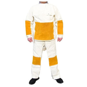 Nuevo Conjunto de Ropa de Seguridad para Soldadura: Pantalones de Cuero y Chaqueta Larga para Soldador - Product Image 1