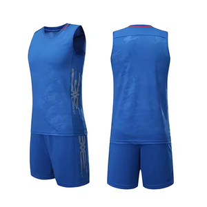 Uniforme de volley-ball réversible personnalisable pour adultes, taille plus, respirant, avec design personnalisé, fusion sans couture et logo personnalisé - Product Image 5