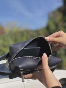 Custom Full Grain Leather Luggage Tags Privacy Flap Travel Bag Tags Luxury Suitcase <b>Name</b> <b>Labels</b> Supplier TYG-0147 - Product Image 2