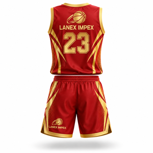 Conjunto de Uniformes de Baloncesto al por Mayor, Jersey y Pantalones Cortos Sublimados Personalizados, Ropa Deportiva Profesional para Equipos - Product Image 3