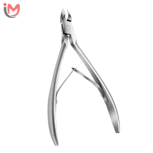 Ciseaux à cuticules en acier inoxydable de haute qualité pour la vente en gros, coupe-ongles aiguisés pour doigts et orteils, services OEM - Product Image 1