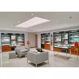 Luxury Watch Showroom Interior Design Premium Watch Store Interiors Elegant Display Counters <b>LED</b> <b>Lighting</b> Glass Display Cabinets - Product Image 4