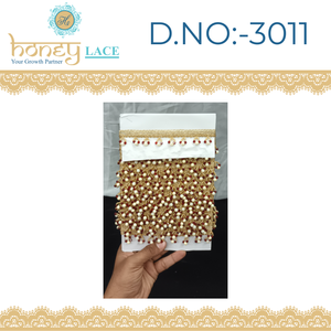 Accesorios de Novia con Bordado Floral Colorido, Material JARI Ecológico, Encaje de Miel con Detalles Intrincados y Patrón 3D (Zapatos) - Product Image 3