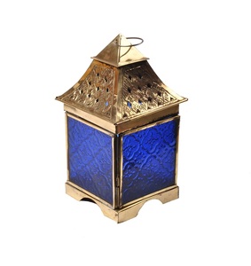 High Demand Eco-Friendly Moroccan <b>Lantern</b> Metal Glass Candle <b>Lantern</b> Home Decoration <b>Christmas</b> Wholesale Color Glass <b>Lantern</b> - Product Image 4